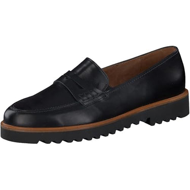 Paul Green Damen Slipper, Frauen Slip On,Slides,Schlupfschuhe,schluepfschuhe,Loafer,College Schuhe,Businessschuhe,Slip-ons,Blau (Ocean),39 im Sale